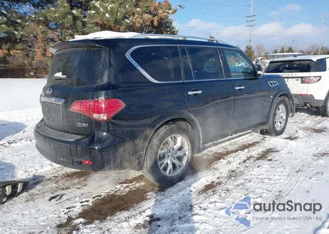 2014 Infiniti Qx80 from USA, damaged, VIN JN8AZ2NE4E9069355